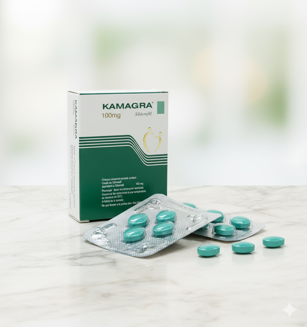 Kamagra 100mg Sildenafil - Echte Product Foto